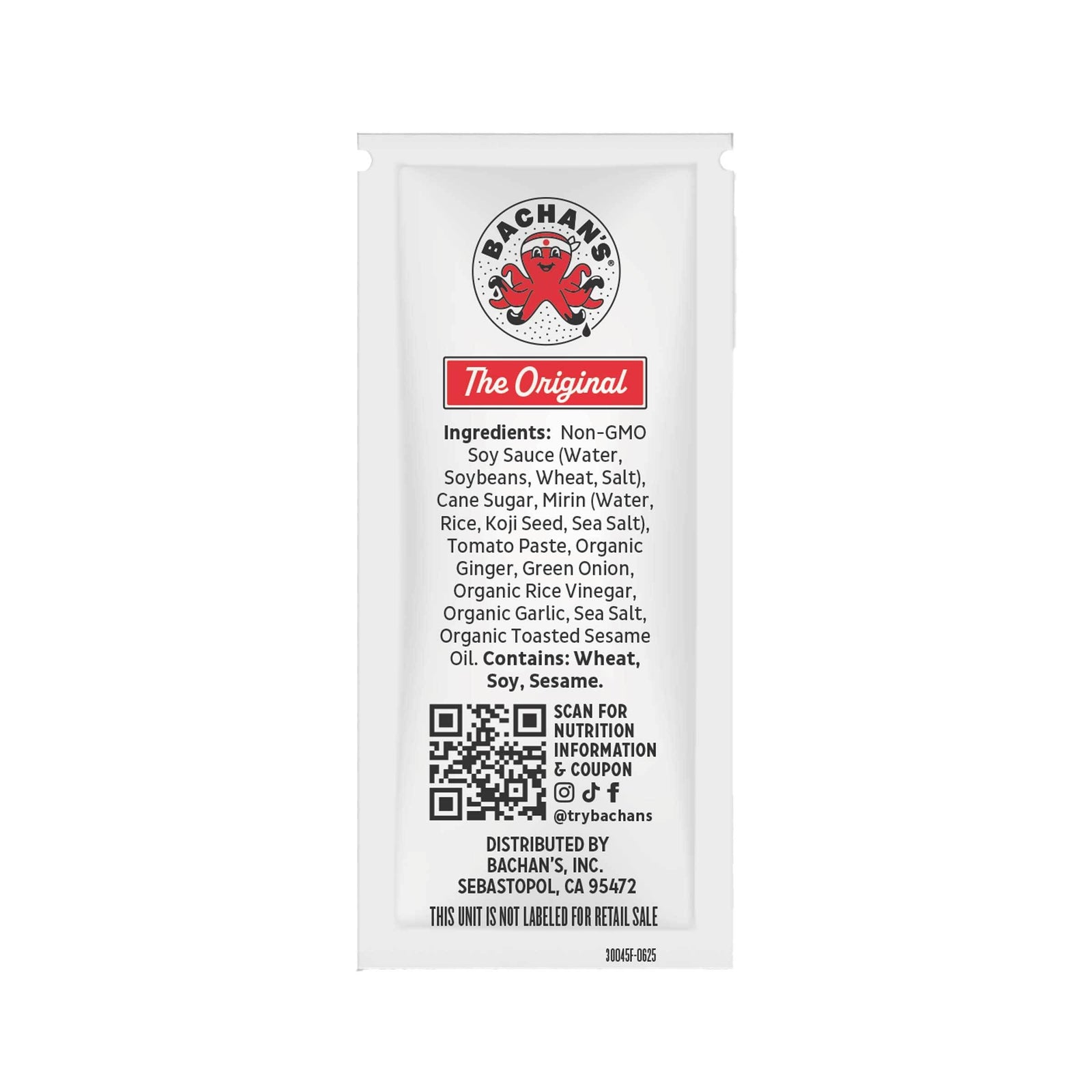 The Original Japanese BBQ Sauce, .35oz - Bright Artisan Sauce Assortment