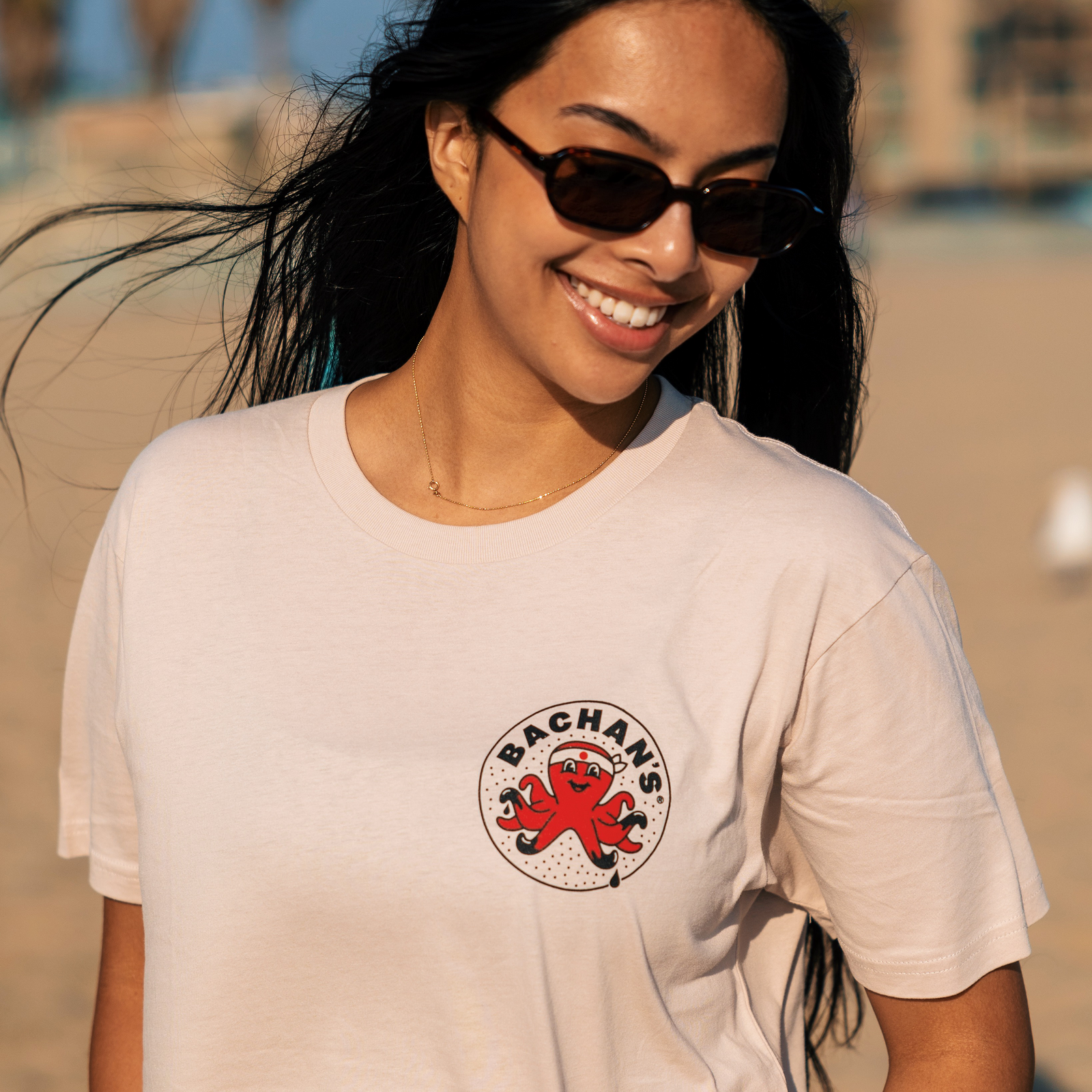 Octo Wave Tee - Bright Artisan Wave Assortment
